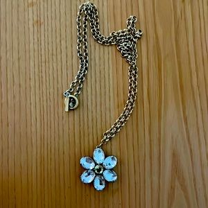 Ann Taylor flower necklace
